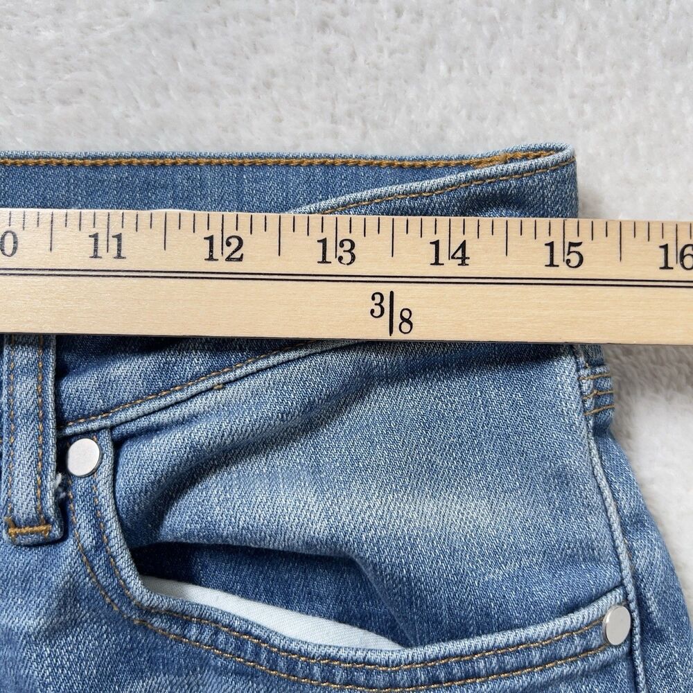 BLDWN Modern Slim Leg Jeans Mens Sz 31x32 Light Wash Button Fly - Picture 10 of 13